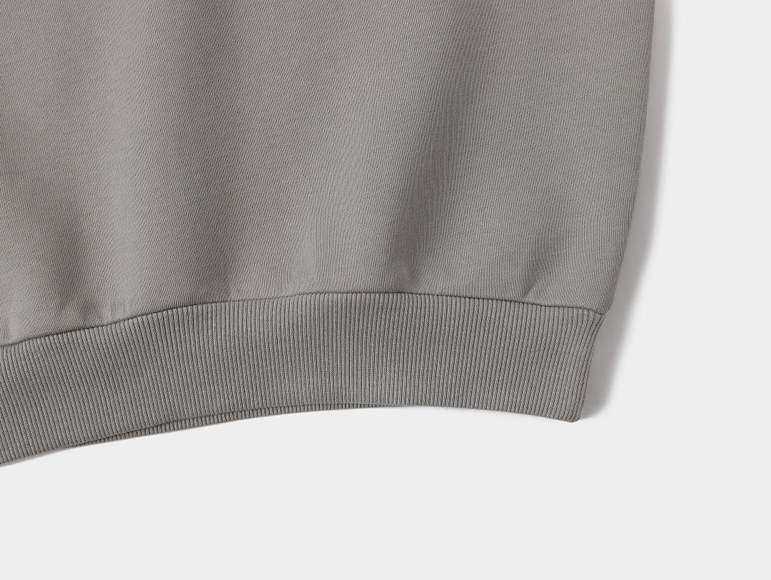 On Running 630Gsm Union Kingdom Boxy Cropped Fit Blank Crewneck - Image 51