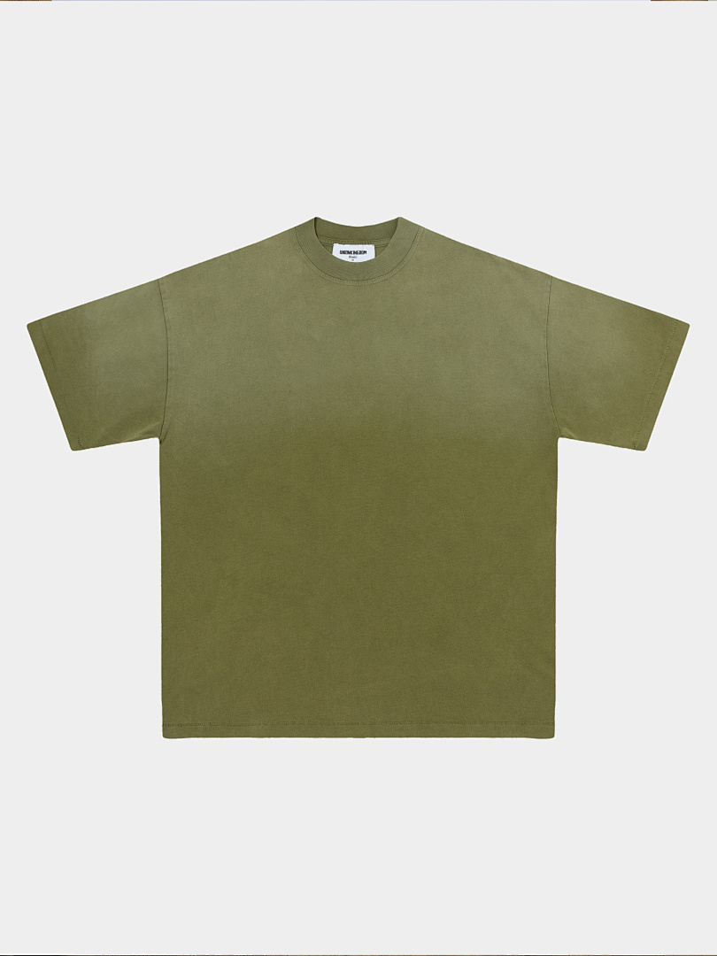 On Running 250Gsm Union Kingdom Vintage Washed 100% Cotton Loose Fit Blank T-Shirt - Image 20