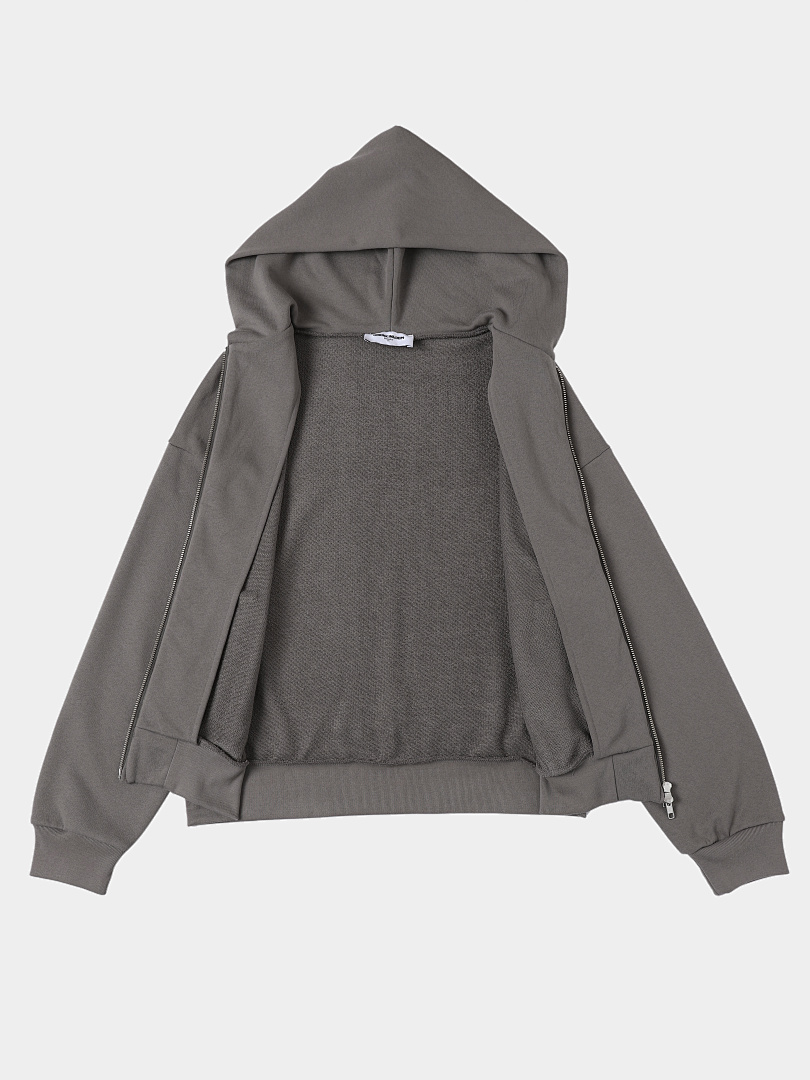 On Running 480Gsm Union Kingdom 100% Cotton French Terry Boxy Cropped Fit Zip-Up - Image 35