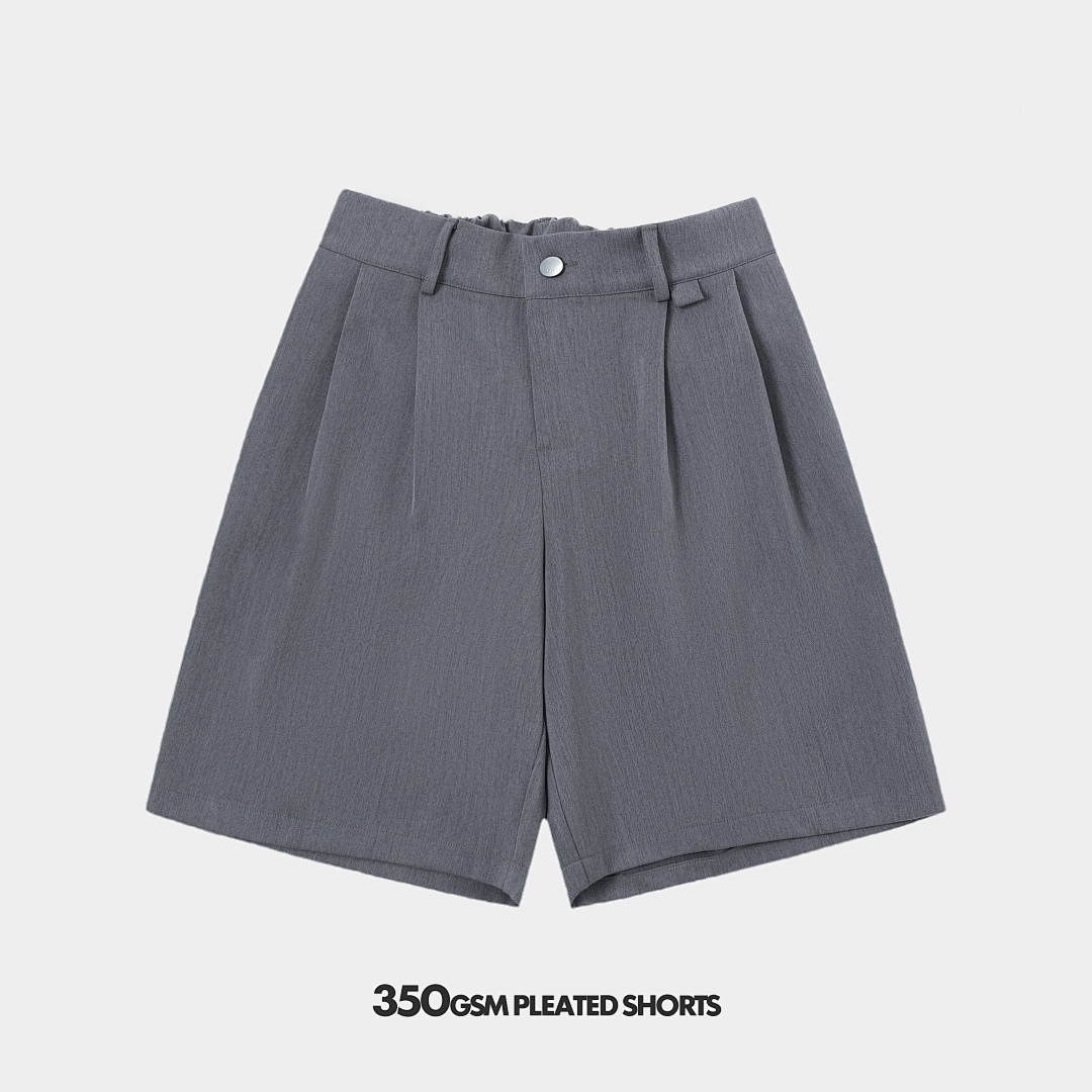 On Running 350Gsm Union Kingdom Loose Fit Pleated Shorts