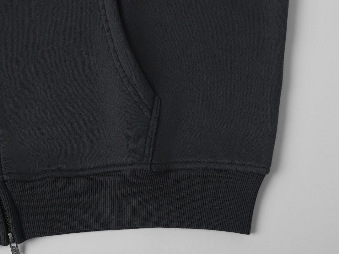 On Running 360Gsm Union Kingdom Loose Fit Blank Zip-Up Hoodie And Tracksuit - Image 31