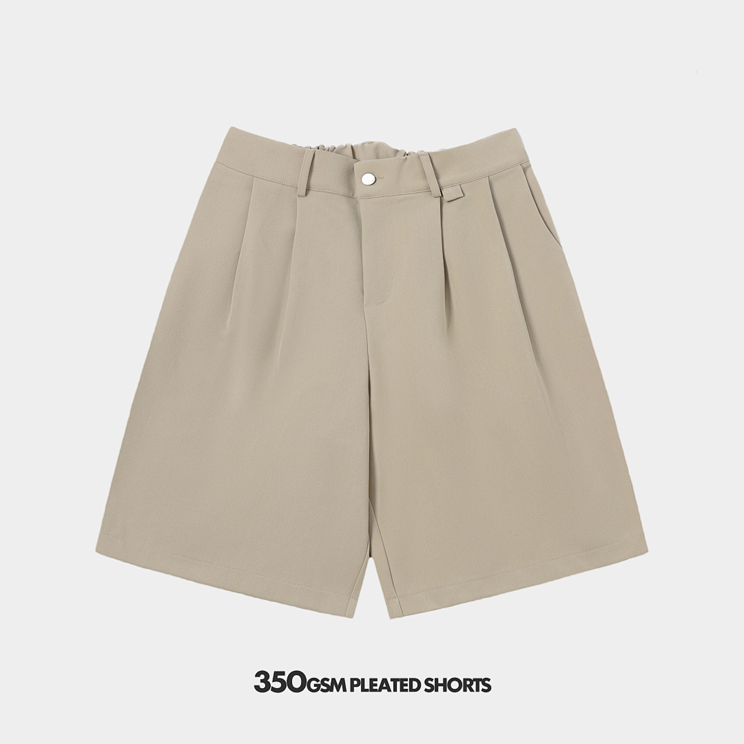 On Running 350Gsm Union Kingdom Loose Fit Pleated Shorts - Image 32