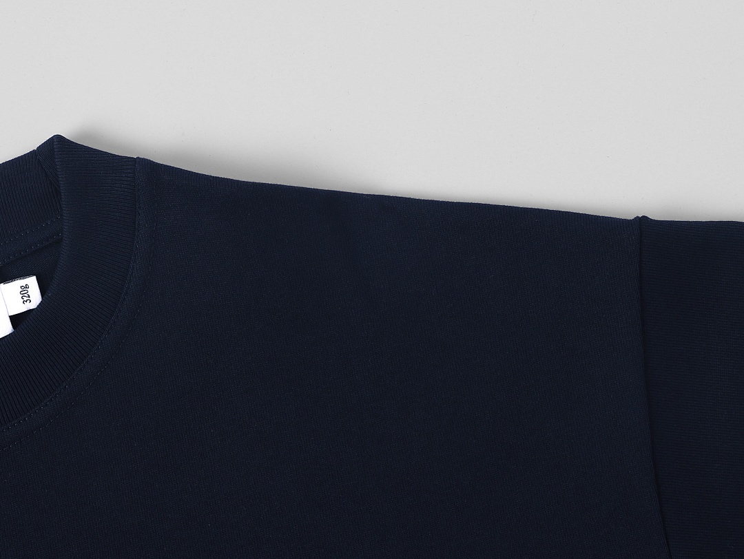 On Running 250Gsm Union Kingdom 100% Cotton Loose Fit Blank T-Shirt - Image 15