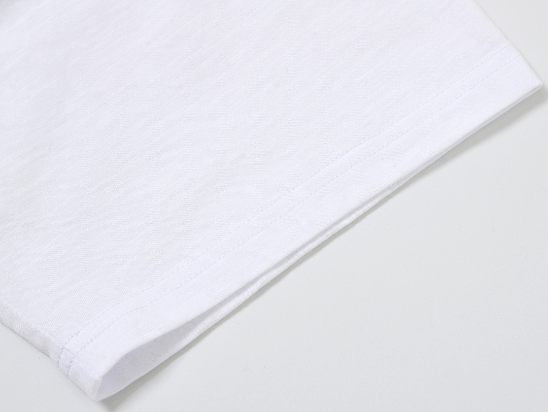 On Running 200Gsm Union Kingdom 100% Slub Cotton Relaxed Boxy Fit Blank T-Shirt - Image 7