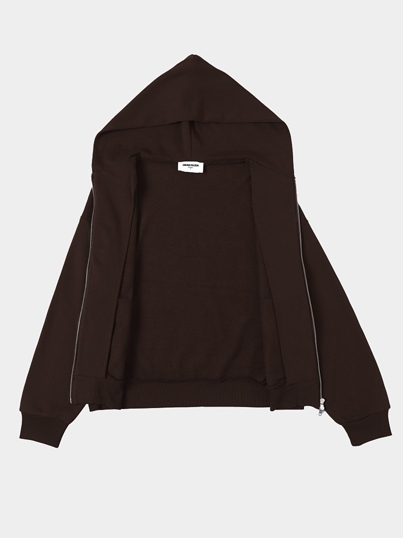 On Running 480Gsm Union Kingdom 100% Cotton French Terry Boxy Cropped Fit Zip-Up - Image 25