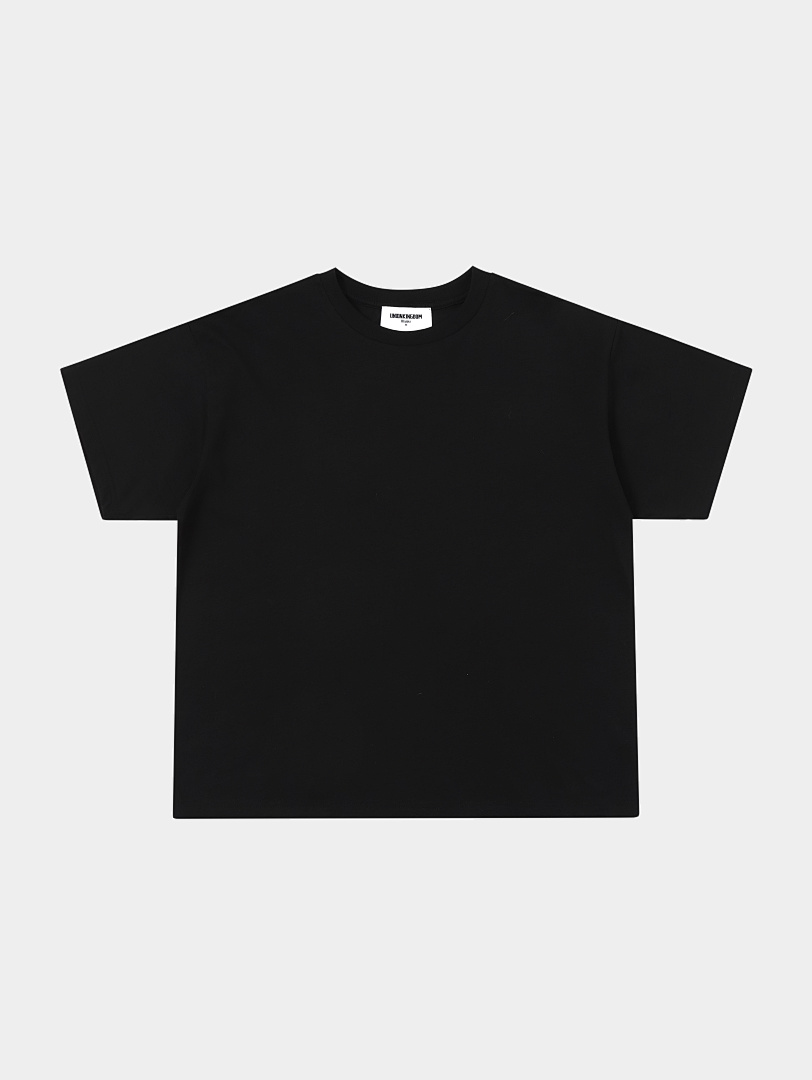 On Running 200Gsm Union Kingdom 100% Slub Cotton Relaxed Boxy Fit Blank T-Shirt - Image 11