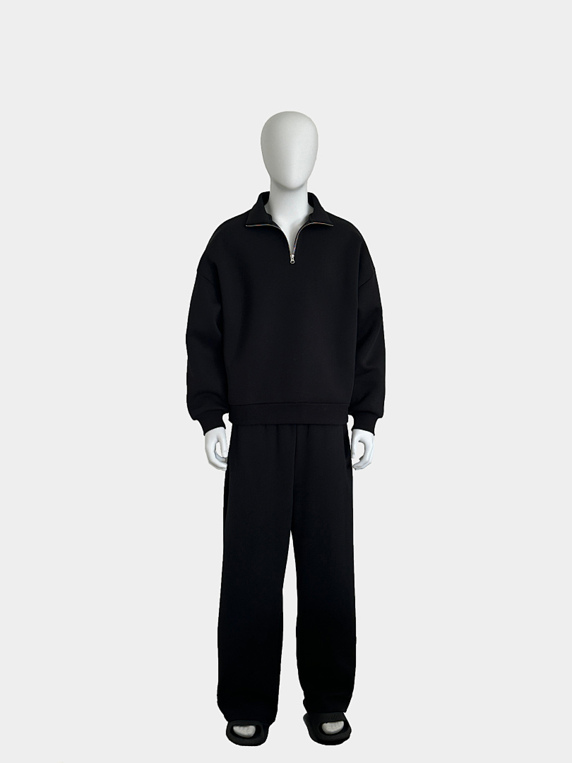 On Running 430Gsm Union Kingdom Double-Face Fabric Loose Fit Pants - Image 39