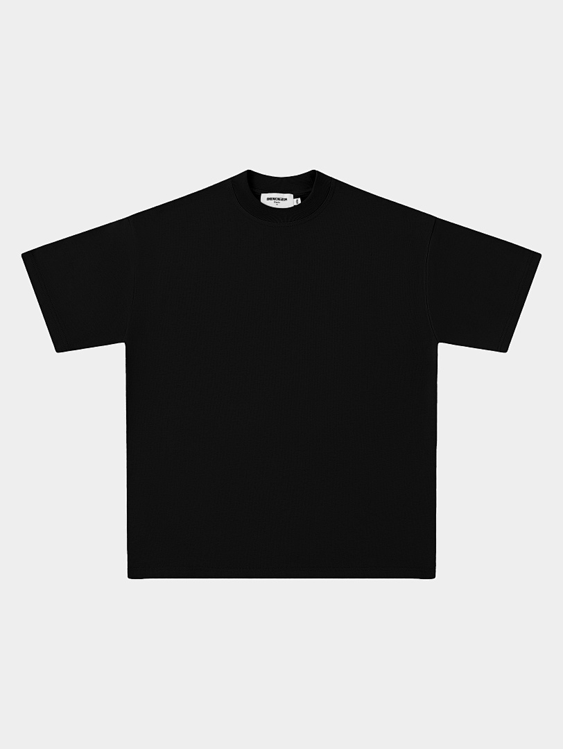 On Running 250Gsm Union Kingdom 100% Cotton Loose Fit Blank T-Shirt - Image 37