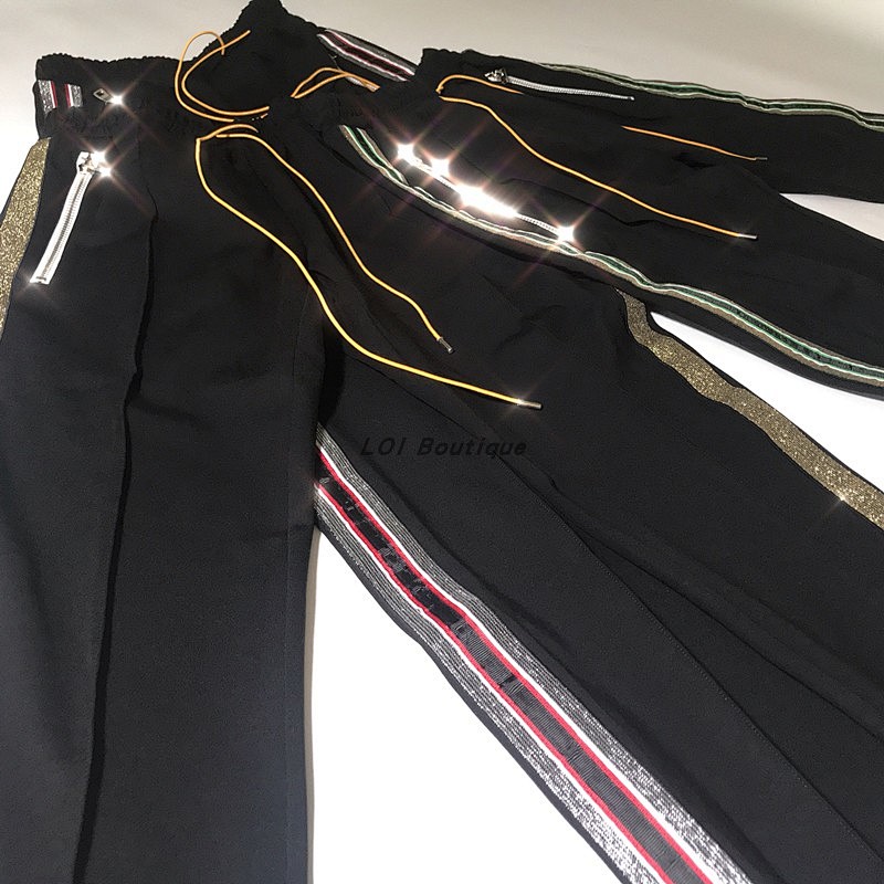 RHUDE Pants Gold Strap Long, photo 1