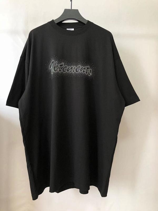 SOLD OUT VETEMENTS 2020 CRYSTAL Logo Tee, photo 1