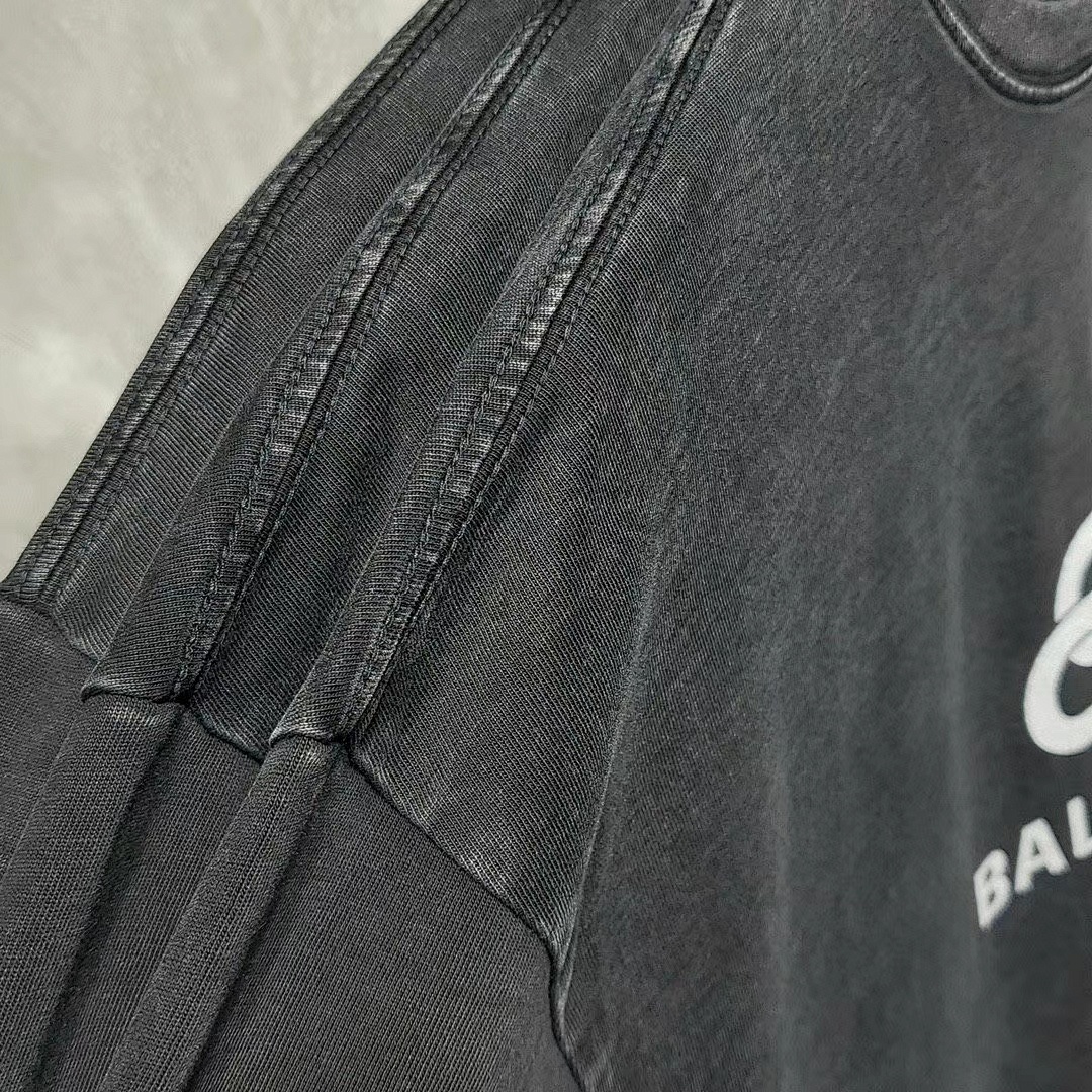 Balenciaga SOLD OUT Balenciag Black Grey BB Logo - Image 11