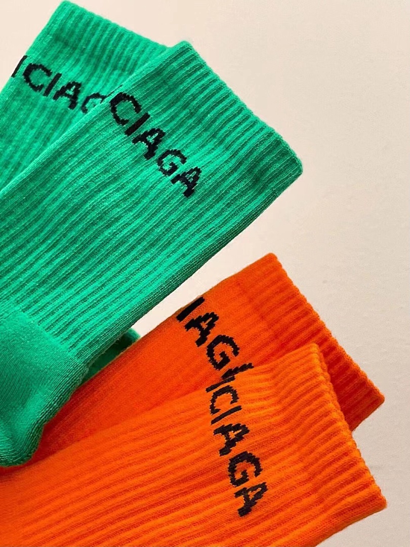 Balenciaga Balenciag Socks 2 In 1 - Image 4