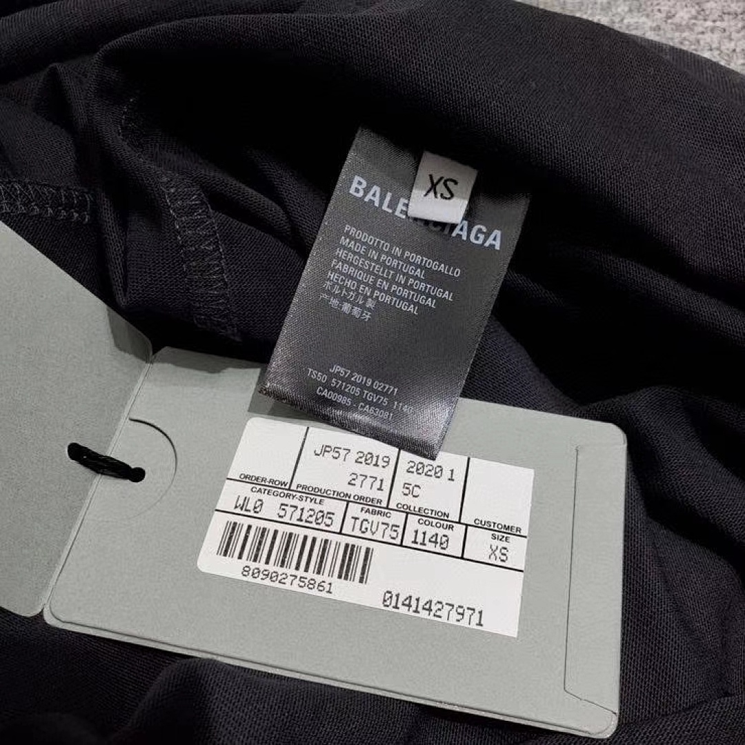 Balenciaga SOLD OUT Balenciag Black Grey BB Logo - Image 13