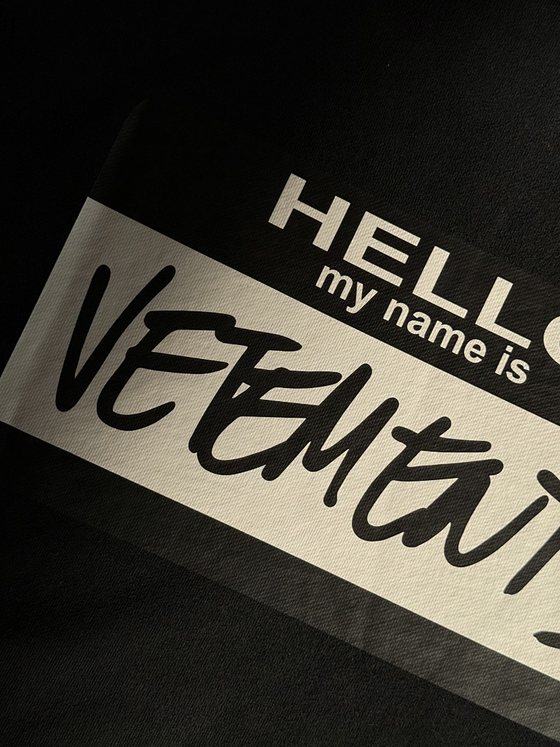 Other VETEMENTS HELLO My Name Is. Hoodie - Image 5