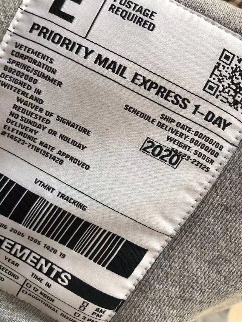 Other SOLD OUT Vetements Grey Postage Hoodie - Image 9