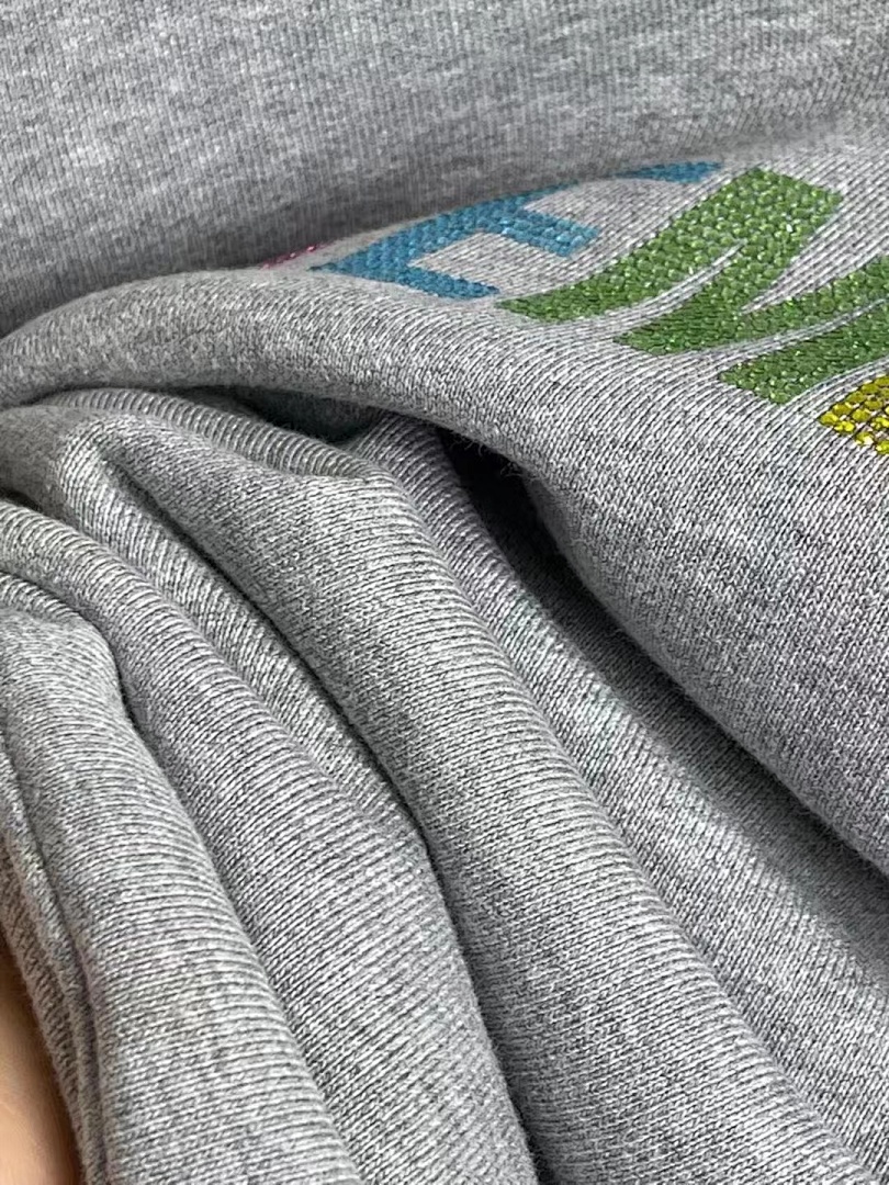 Other VETEMENTS Crystal Embellished Cotton Blend Jersey Sweatshirt - Image 10