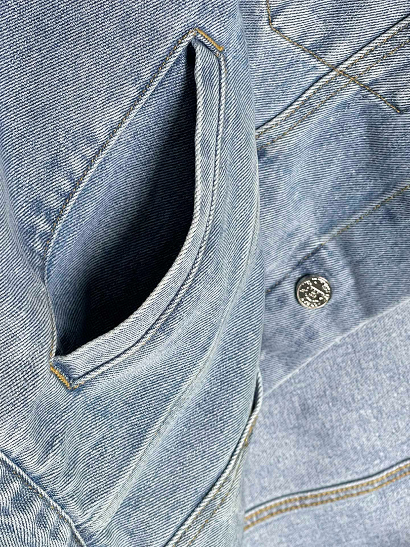 Other VETEMENTS Oversized Hooded Denim Jacket - Image 7