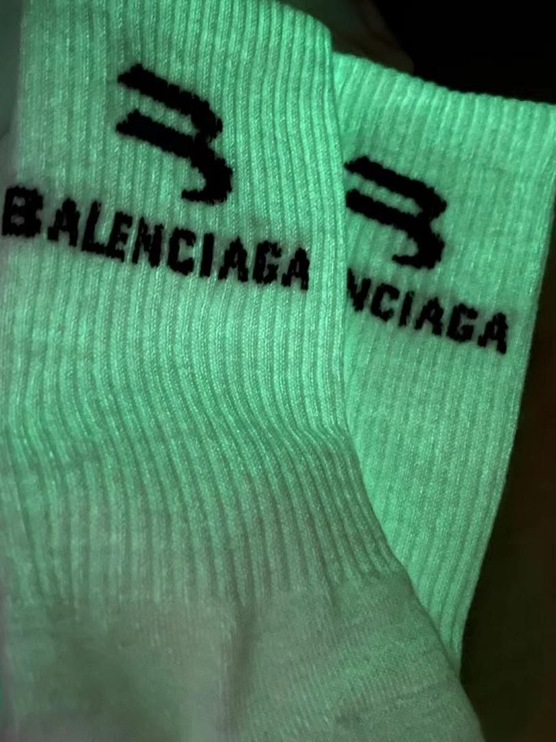 Balenciaga SOLD OUT Balenciag Luminous Socks - Image 8