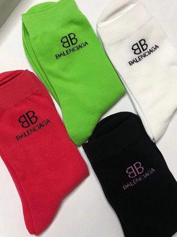 Balenciaga Balenciaga Balenciag Logo Socks, photo 1