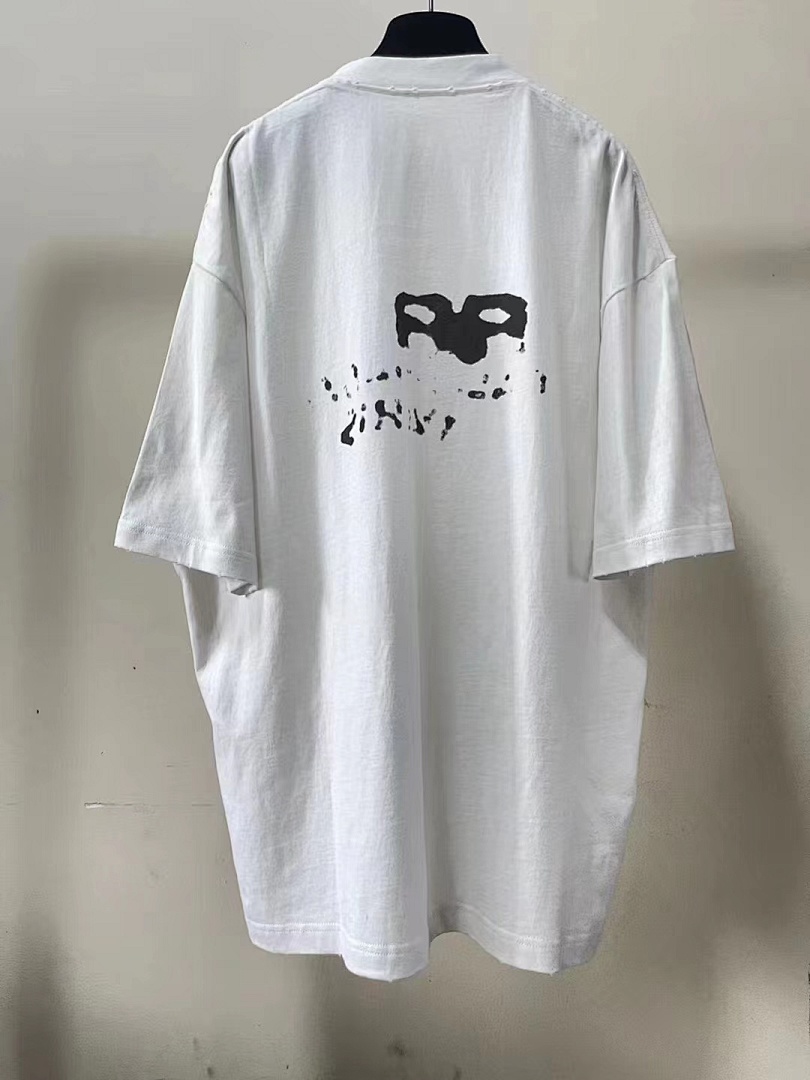 Balenciaga Bal Hand Drawn BB Icon T - Image 3