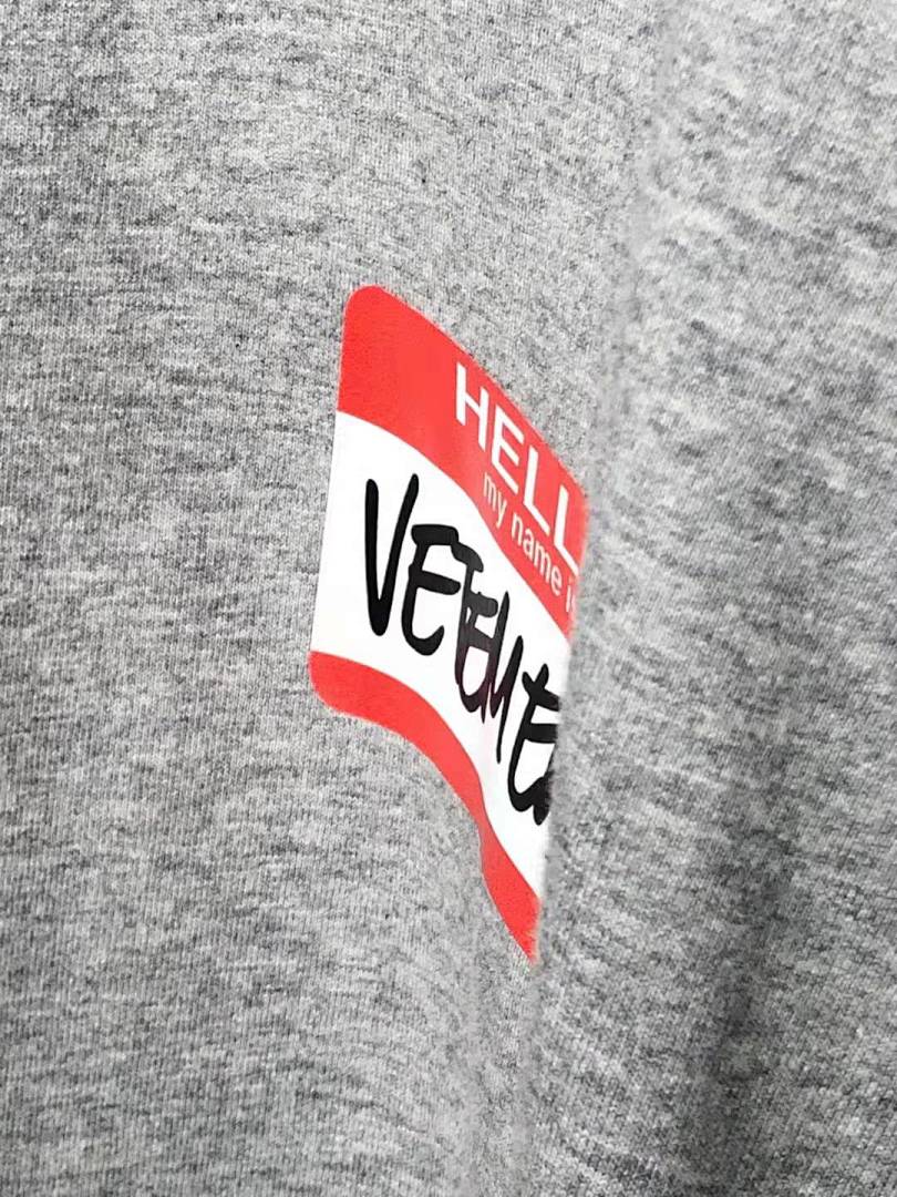 Other SOLD OUT VETEMENTS HELLO My Name Is. - Image 7
