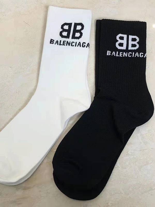 Balenciaga Balenciag Logo Socks