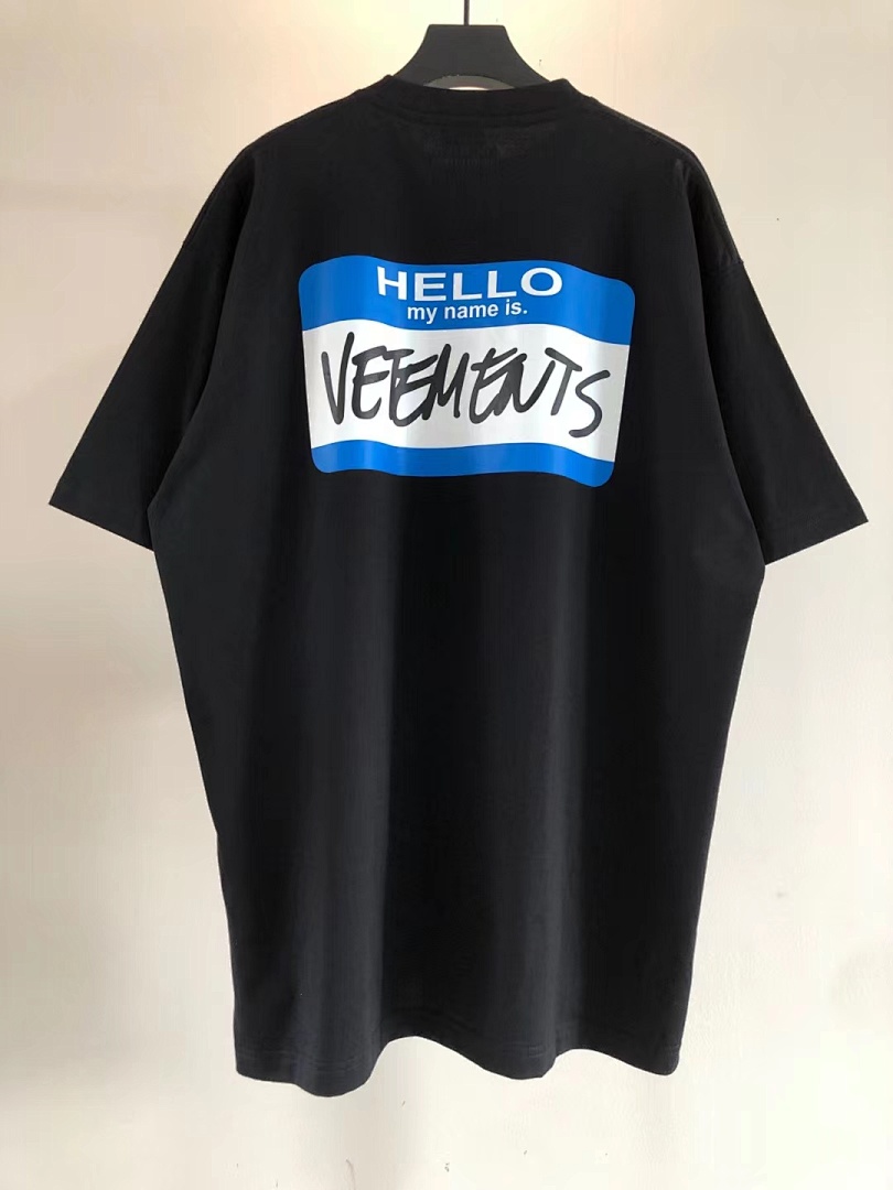 Other SOLD OUT VETEMENTS HELLO My Name Is.
