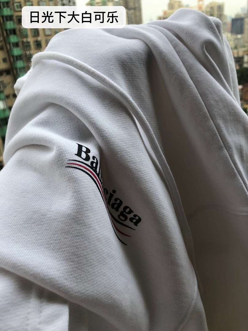 Balenciaga SOLD OUT Balenciag White Campaign Hoodie - Image 22