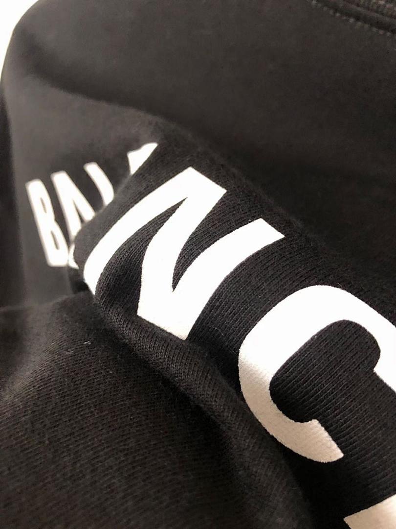 Balenciaga SOLD OUT Balenciag Black Back Logo - Image 8