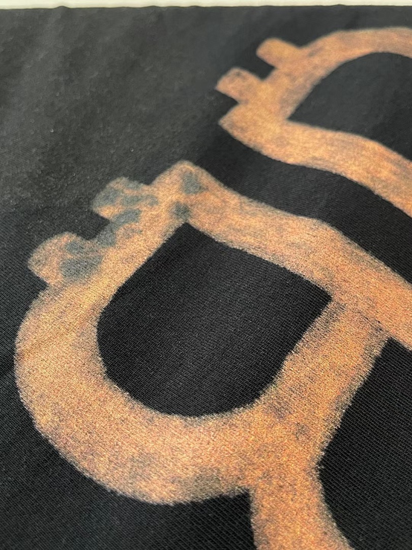 Balenciaga SOLD OUT BAL Crypto T-SHIRT Oversize In Black Faded - Image 7