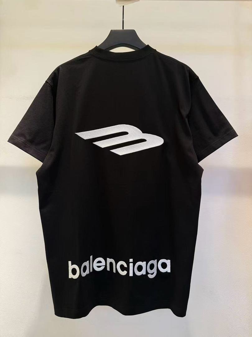 Balenciaga Embroidered Logo Tee, photo 1