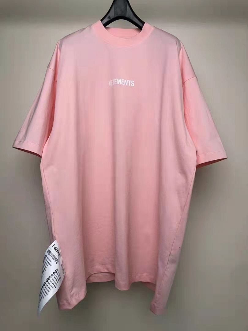 Other SOLD OUT VETEMENTS Pink Logo Tee