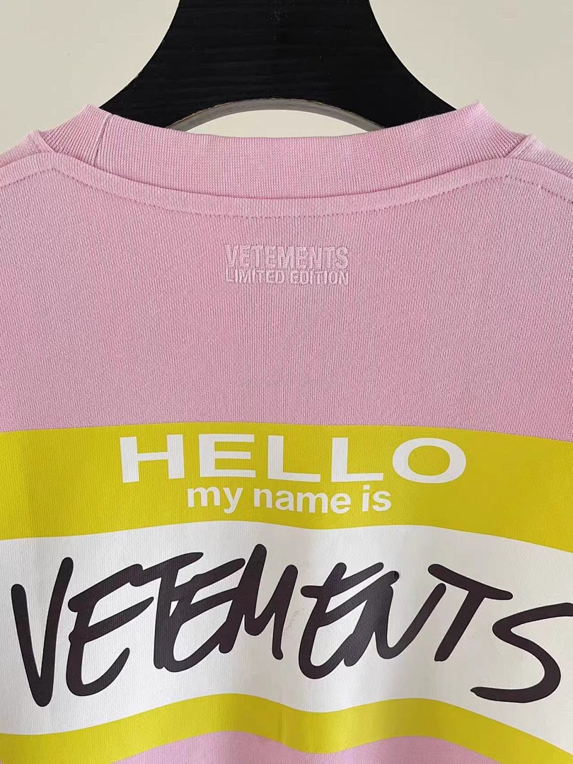 Other SOLD OUT VETEMENTS HELLO My Name Is. Sweater - Image 7