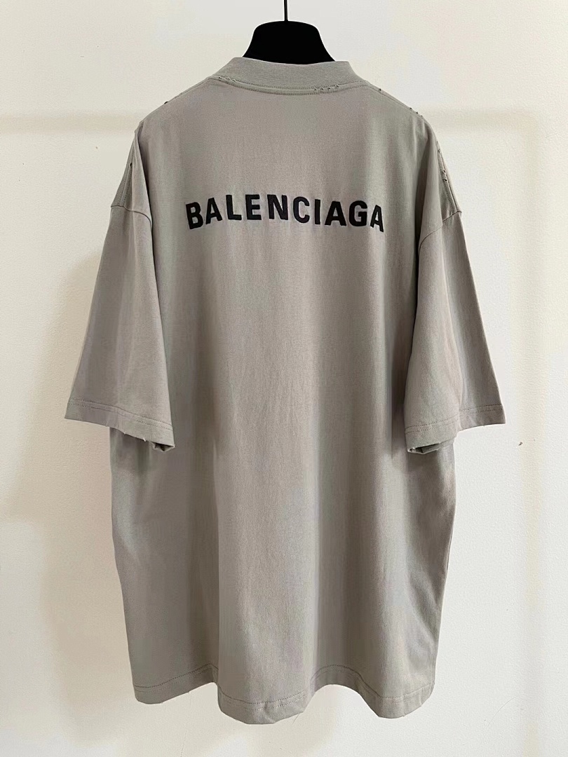 Balenciaga SOLD OUT Balenciag Embroidered Logo T-Shirt