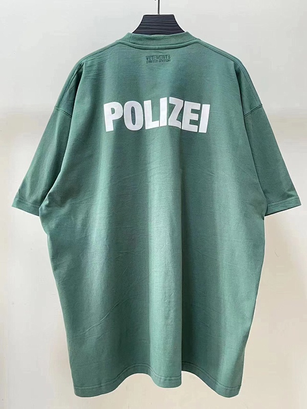 Other SOLD OUT VETEMENTS POLIZEI Tee