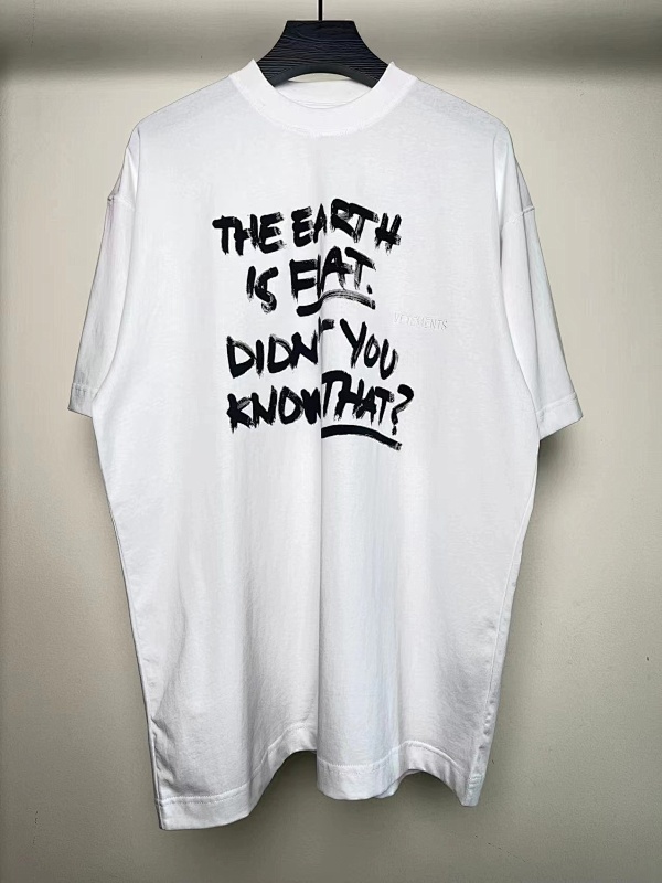 Other SOLD OUT VETEMENTS THE EARTH IS FLAT Tee