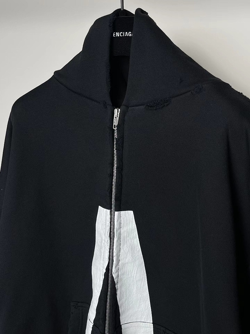 Balenciaga SOLD OUT BALENCIAG MUSIC | ARCHIVE SERIES CONNECTED ZIP-UP - Image 4