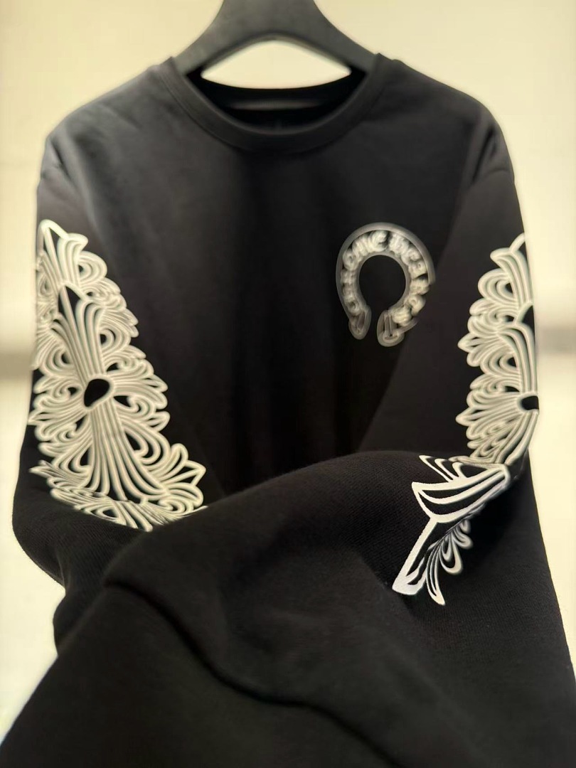 Chanel Chrome Hearts Crew Neck Sweatshirt - Image 4