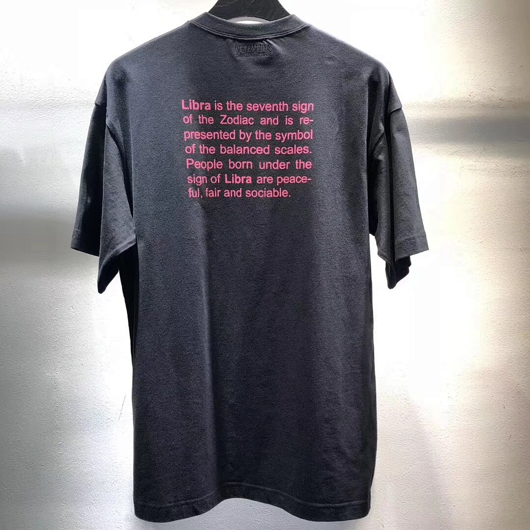 SOLD OUT VETEMENTS 2018 Sky Star Short Sleeve, photo 1