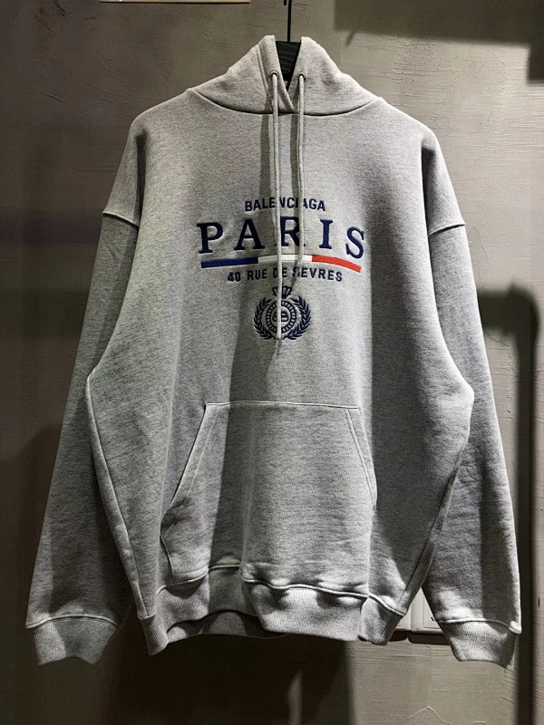 Balenciaga Balenciaga Sold Out Balenciag Paris Grey Hoodie, photo 1