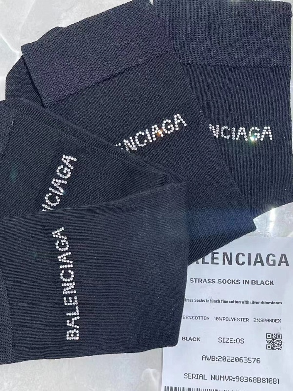 Balenciaga Balenciaga Balenciag Diamond Socks, photo 1