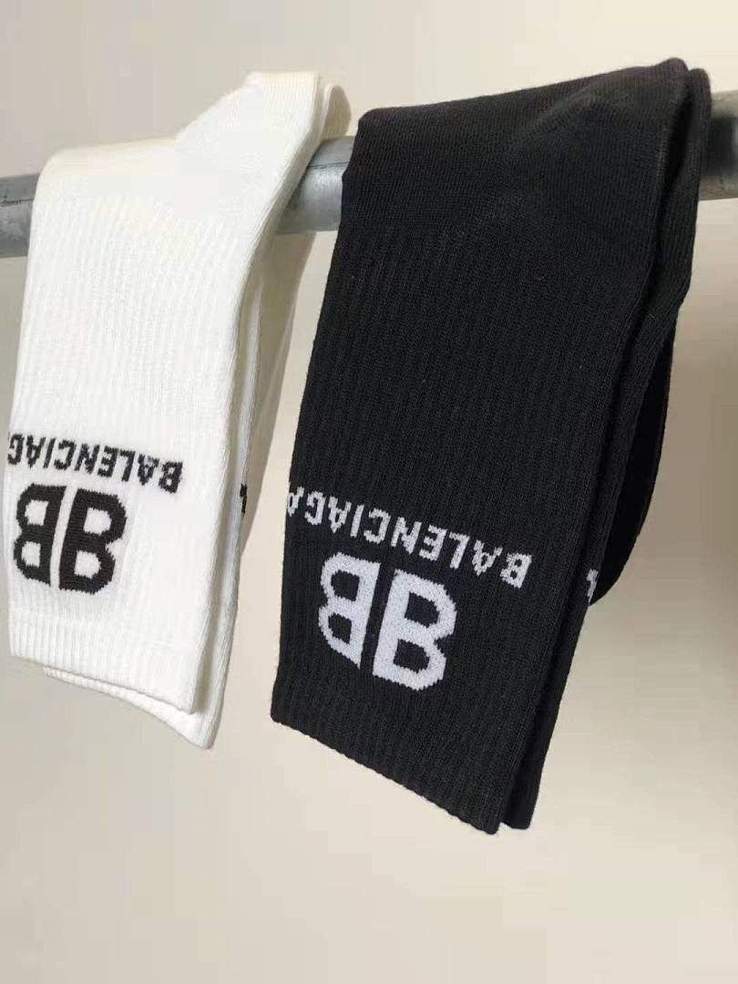 Balenciaga Balenciag Logo Socks - Image 3