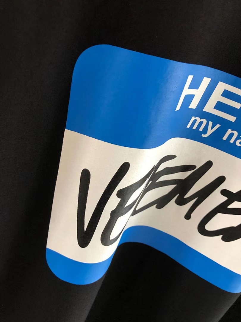 Other SOLD OUT VETEMENTS HELLO My Name Is. - Image 8
