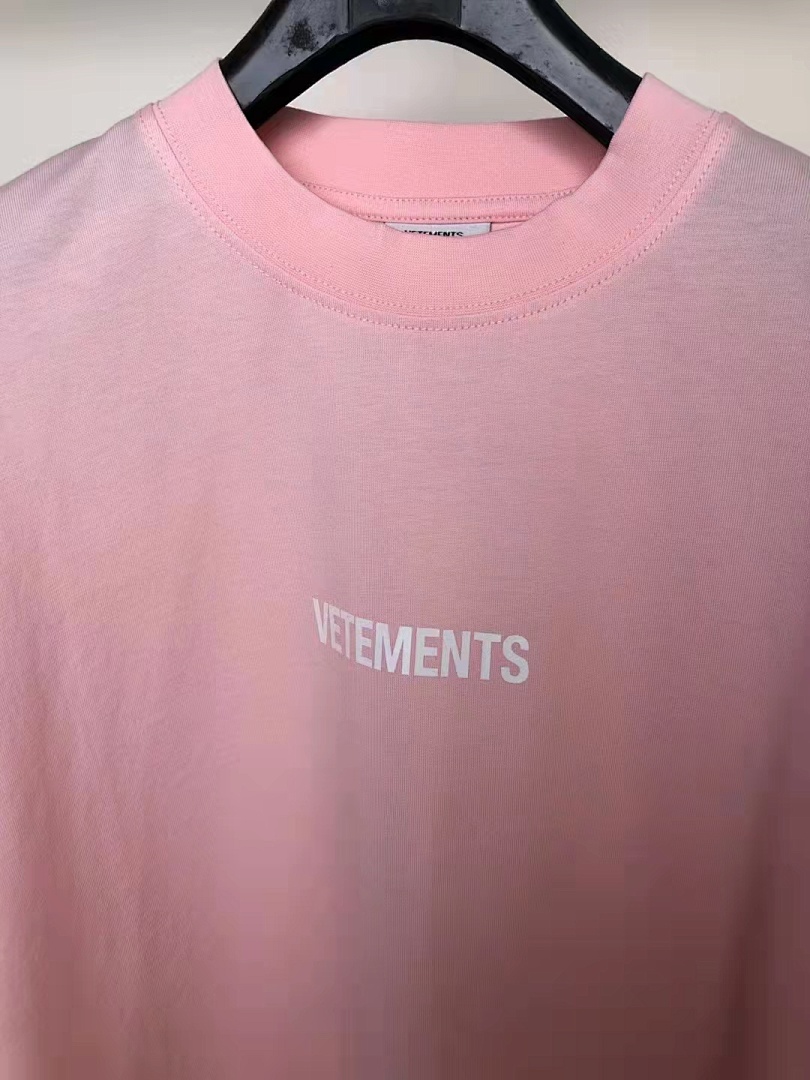 Other SOLD OUT VETEMENTS Pink Logo Tee - Image 4