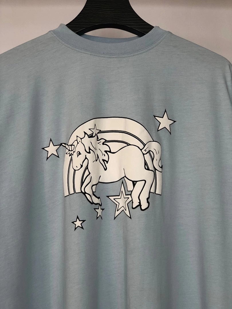 Other SOLD OUT Vetements Blue Unicorn Tee - Image 5