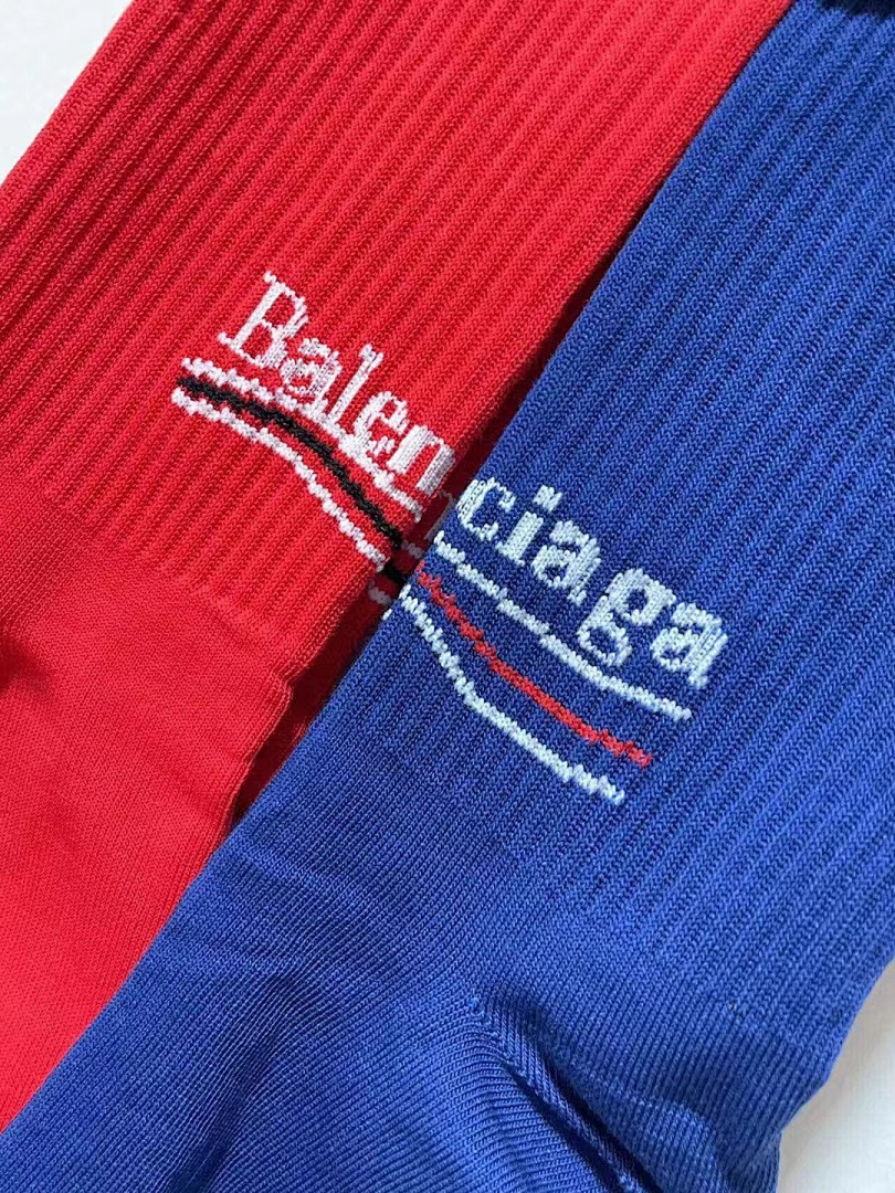 Balenciaga Balenciag Socks 2 In 1 - Image 4