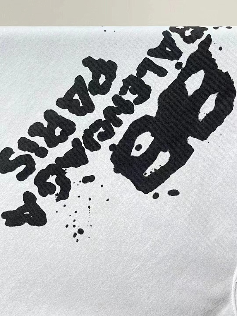 Balenciaga Bal Hand Drawn BB Icon T - Image 8