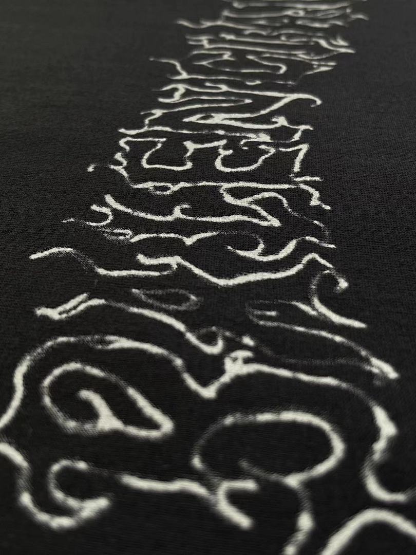 Balenciaga SOLD OUT Balenciag Flame Logo Tee - Image 3