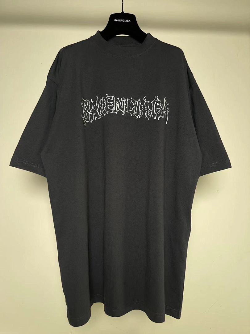 Balenciaga SOLD OUT Balenciag Flame Logo Tee
