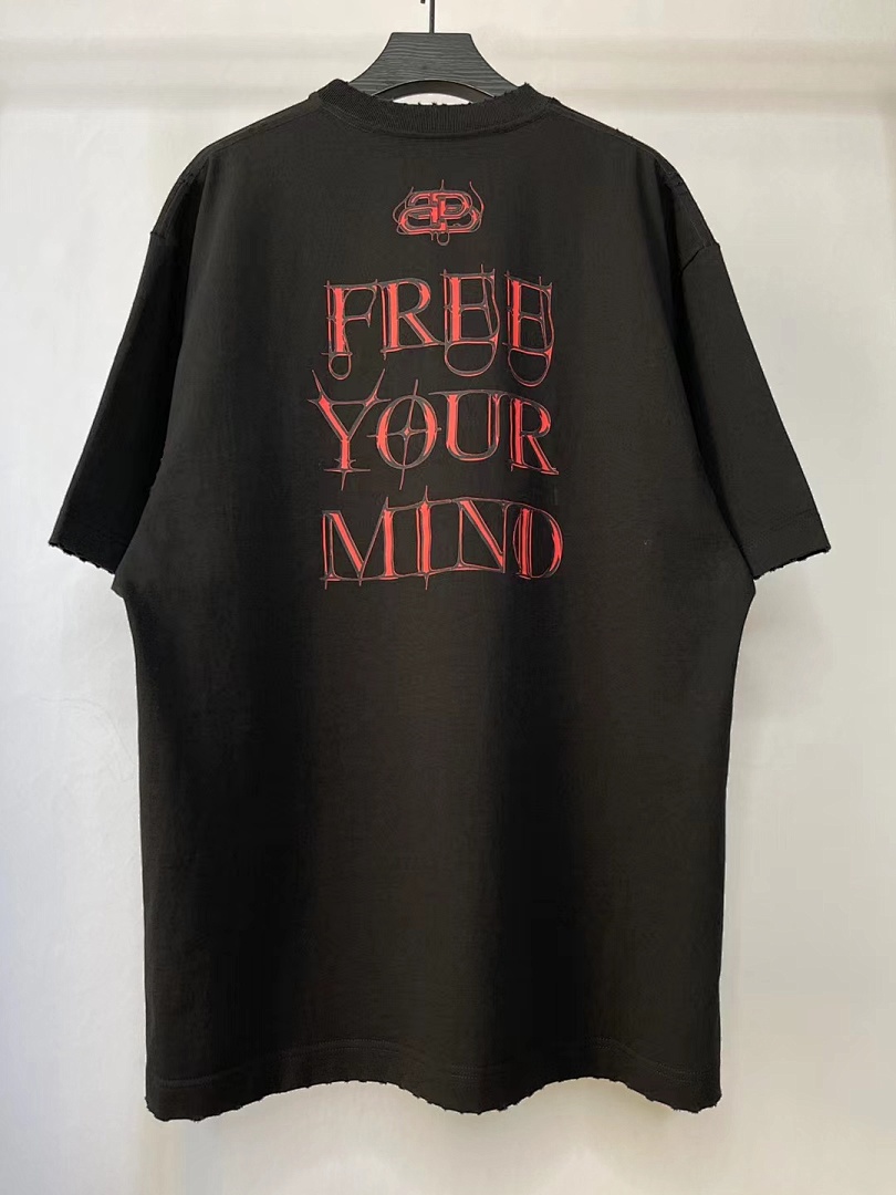 Balenciaga SOLD OUT Balenciag FREE YOUR MIND Tee - Image 3